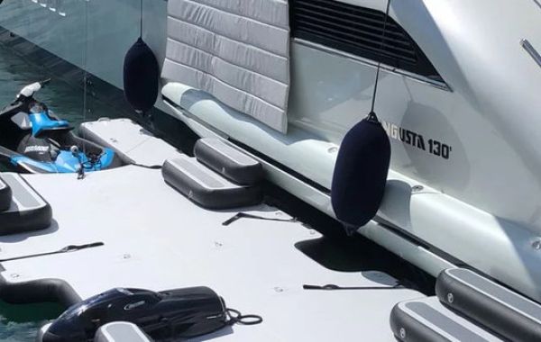 Надувная платформа для гидроциклов