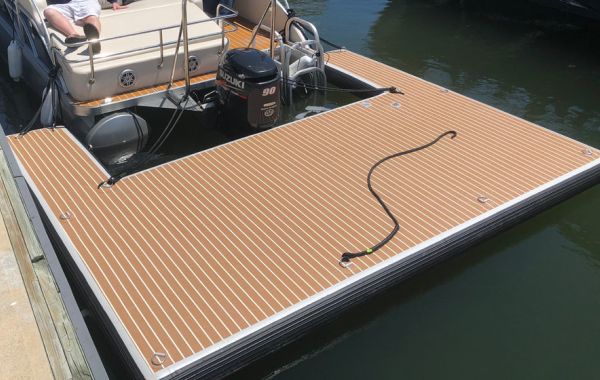 Надувной плот для катера с подвесным мотором XL