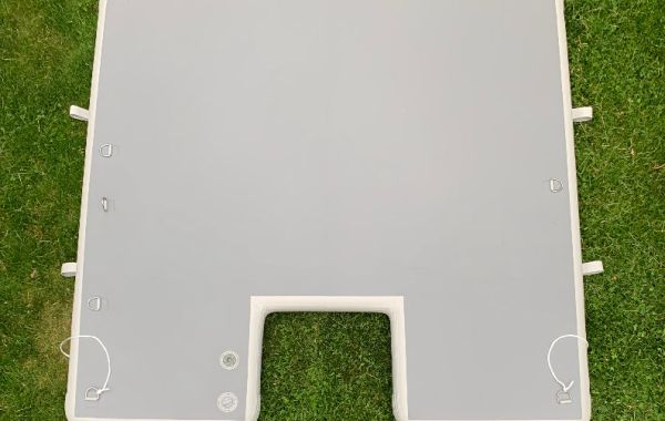 Надувной плот для катера с подвесным мотором