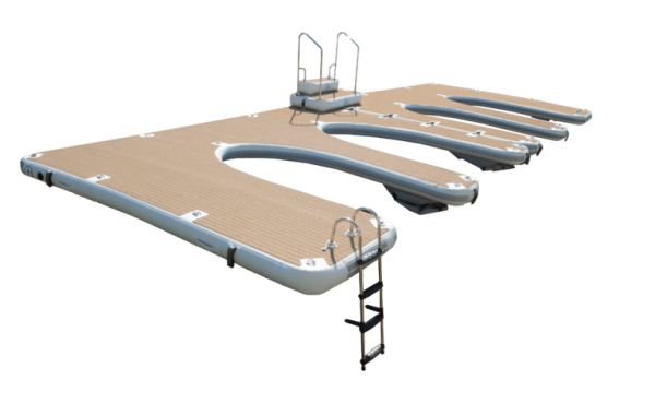 Надувной причал для швартовки гидроциклов